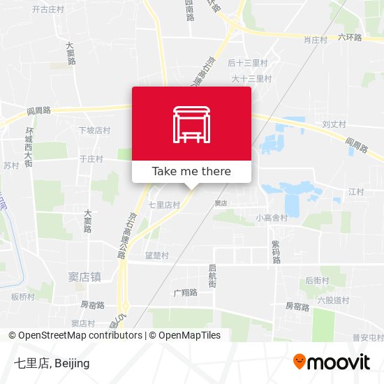 七里店 map