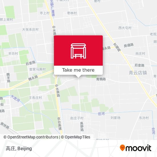 高庄 map