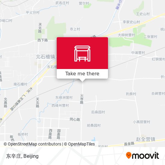 东辛庄 map