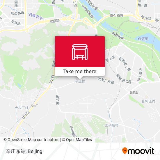 辛庄东站 map