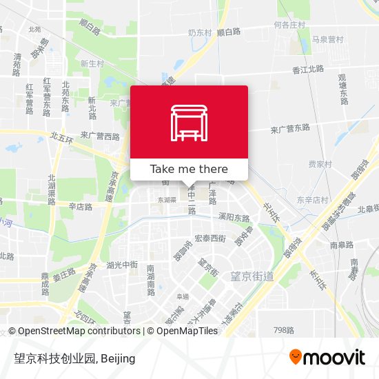 望京科技创业园 map