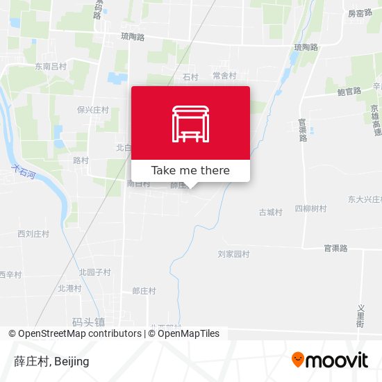 薛庄村 map