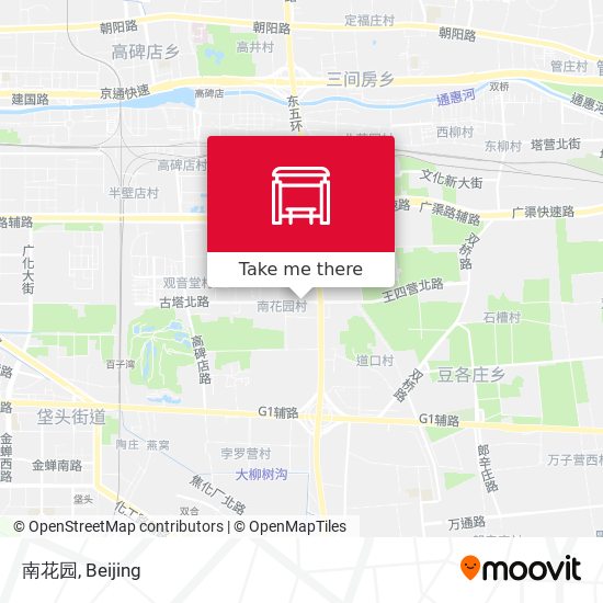 南花园 map