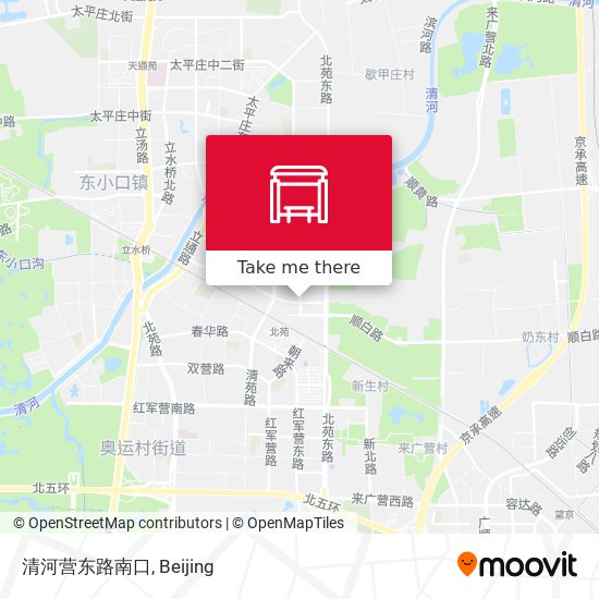 清河营东路南口 map