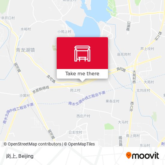 岗上 map