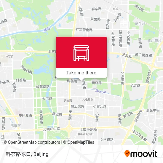 科荟路东口 map