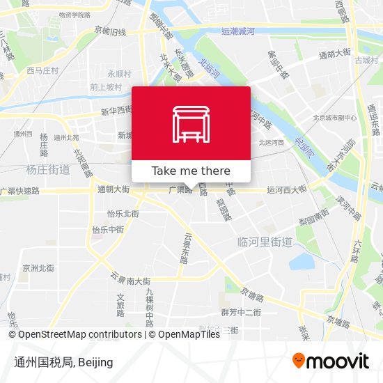 通州国税局 map