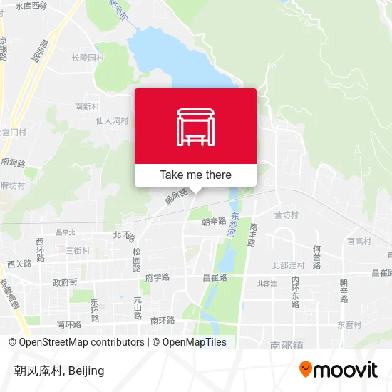 朝凤庵村 map