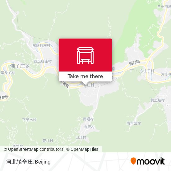 河北镇辛庄 map