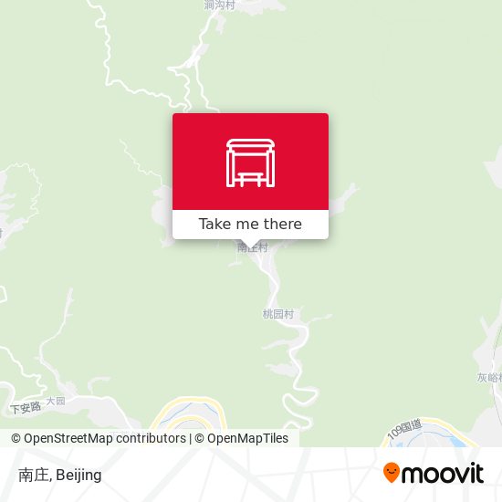 南庄 map