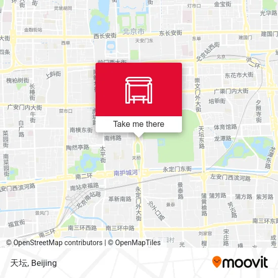 天坛 map