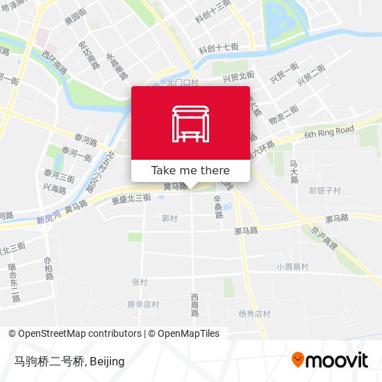 马驹桥二号桥 map