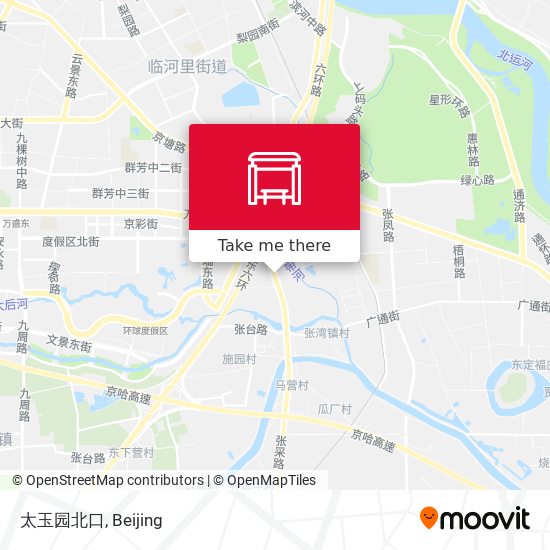 太玉园北口 map