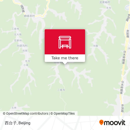 西台子 map