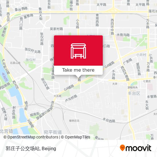 郭庄子公交场站 map