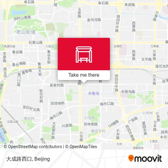 大成路西口 map