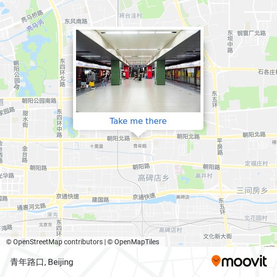 青年路口 map