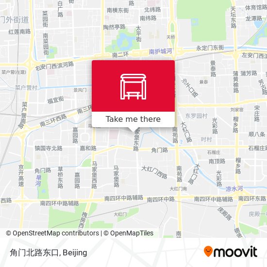 角门北路东口 map