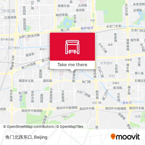 角门北路东口 map