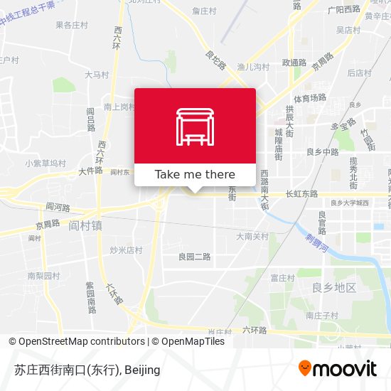 苏庄西街南口(东行) map