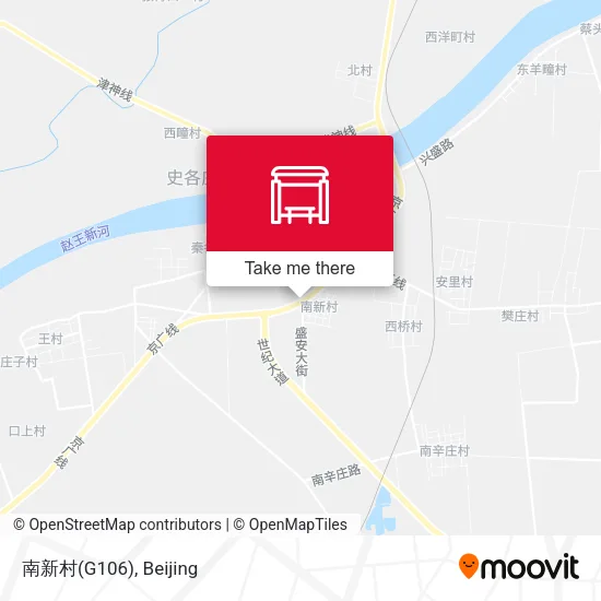 南新村(G106) map