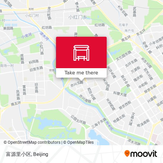 富源里小区 map