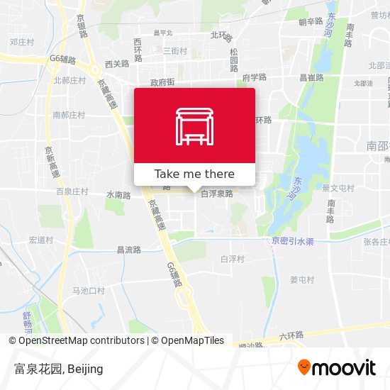 富泉花园 map