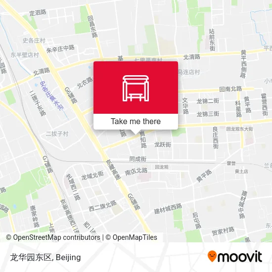 龙华园东区 map