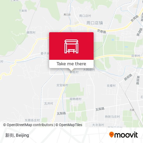 新街 map