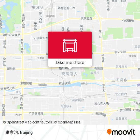 康家沟 map