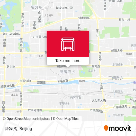康家沟 map