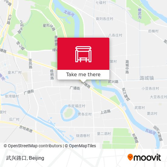 武兴路口 map
