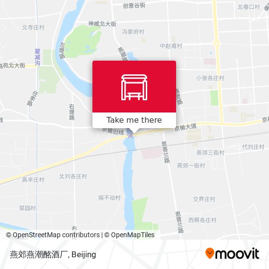 燕郊燕潮酩酒厂 map