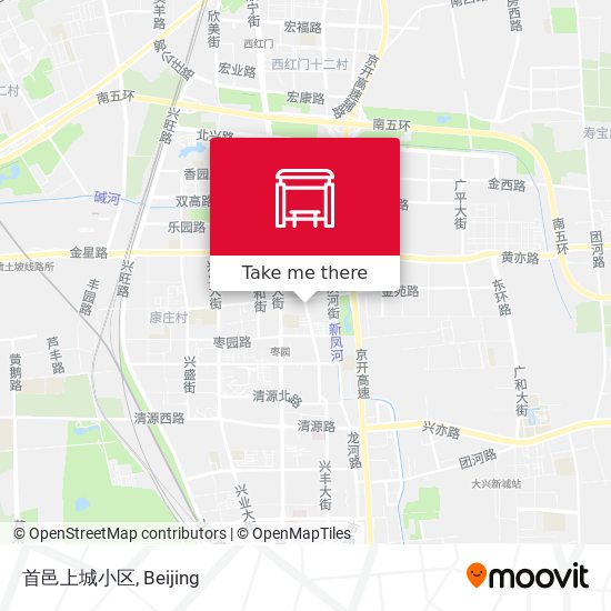首邑上城小区 map
