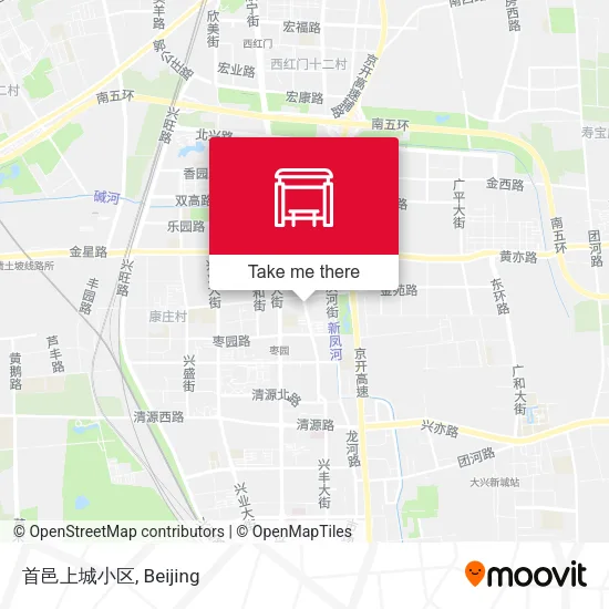 首邑上城小区 map