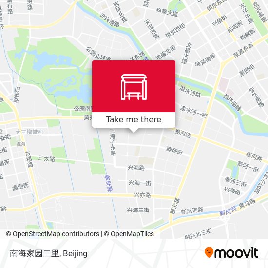 南海家园二里 map