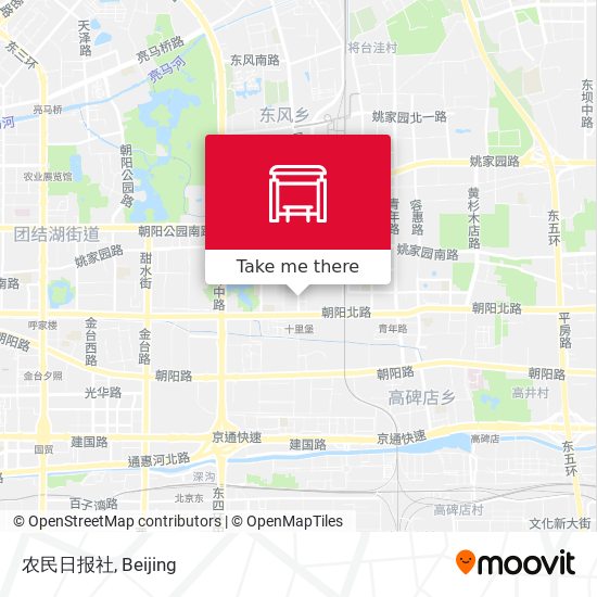 农民日报社 map
