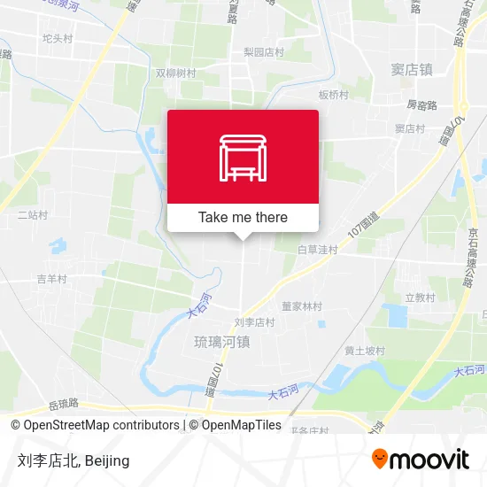 刘李店北 map