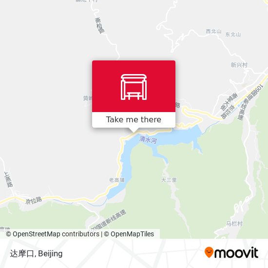 达摩口 map