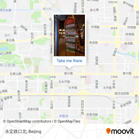 永定路口北 map