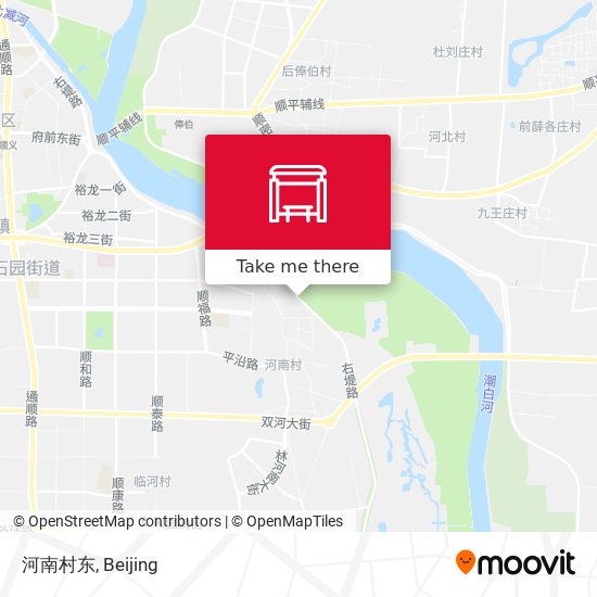 河南村东 map