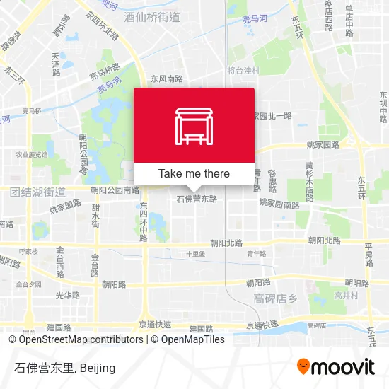 石佛营东里 map