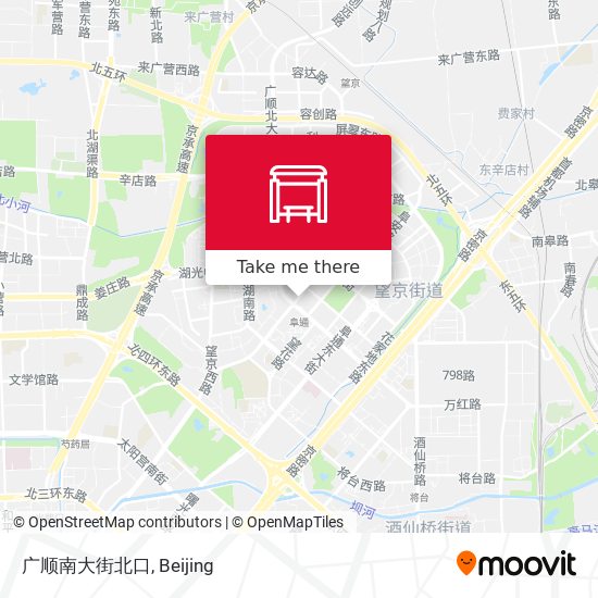 广顺南大街北口 map