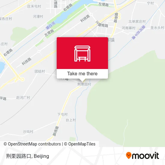 荆栗园路口 map