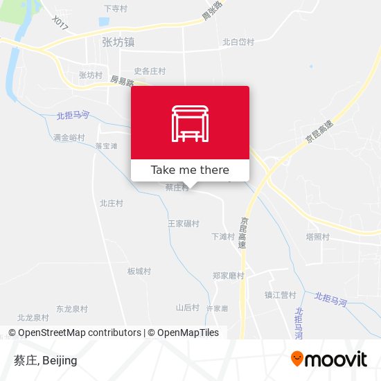 蔡庄 map