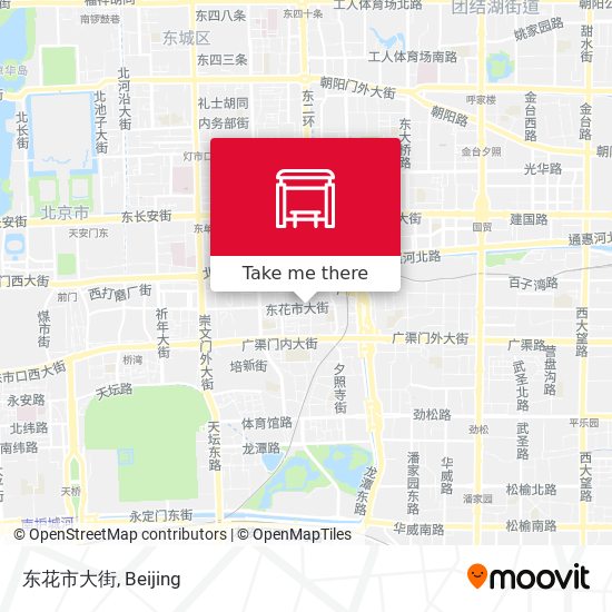 东花市大街 map