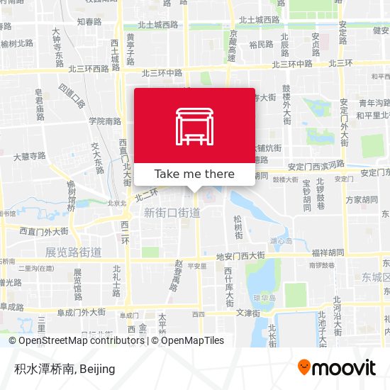 积水潭桥南 map