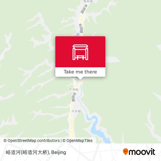 峪道河(峪道河大桥) map