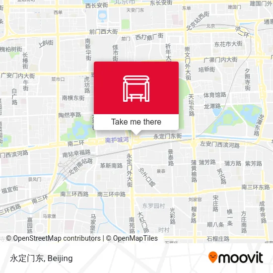永定门东 map
