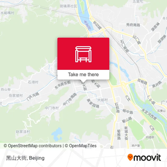 黑山大街 map